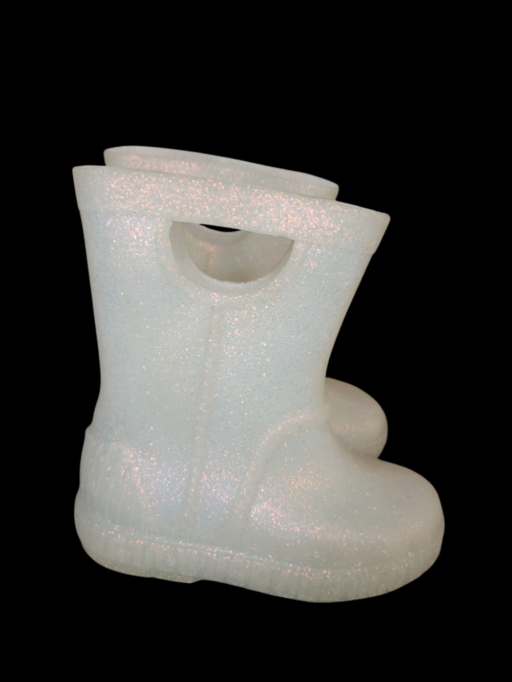 UGG Drizlita Glitter Rain Boots  Toddler Kids Size 7c
